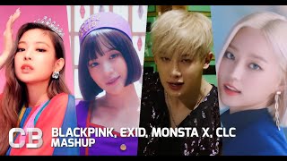 BLACKPINKEXIDCLCMONSTA X  DDDD RemixLIEBEAUTIFULME Mashup [upl. by Eilsil]