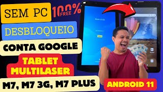 DESBLOQUEIO CONTA GOOGLE TABLET M7 Metodo 2025 [upl. by Naryt]