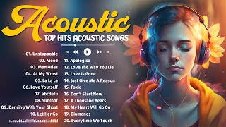 Tiktok songs 2023 🍨 Top hits tiktok acoustic songs ♫ Acoustic Cover Of Popular TikTok Songs [upl. by Lazor]