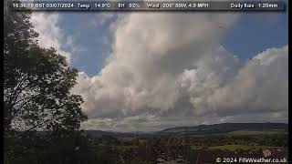 3 July 2024  Lochgelly WeatherCam Timelapse [upl. by Domash892]