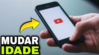 COMO MUDAR SUA IDADE NO YOUTUBE E TIRAR RESTRIÇÃO DE IDADE [upl. by Ssitnerp]