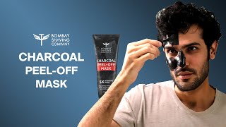 Charcoal Peel Off Mask  Bombay Shaving Company [upl. by Denten74]