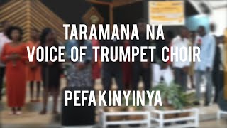 Taramana na Voice of trumpet choir Nyemerera Mana ngendane nawe by Voice of trumpet PEFA KINYINYA [upl. by Norym]