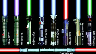 Every Single LIGHTSABER COLOR Meaning In Star Wars 2022 UPDATED [upl. by Culbert]