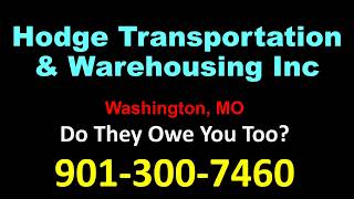 Hodge Transportation amp Warehousing Inc [upl. by Davidde]