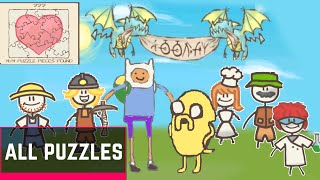 Draw a stickman epic 2 ALL PUZZLE COLLECTION Saves Friend in Boss Episode 8  Finn and Jake [upl. by Sairacaz422]