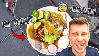 Najlepsze TACO w MEKSYKU  Meksykański STREET FOOD 3 [upl. by Maltzman]