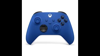 Xbox Wireless Controller Shock Blue  Wireless  Bluetooth  USB [upl. by Lenci]