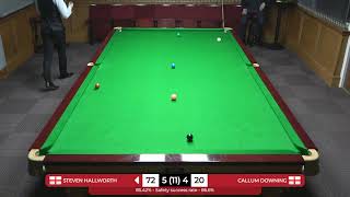 EPSB English Amateur Snooker Championship 2024  Steven Hallworth v Callum Downing FINAL [upl. by Melc]