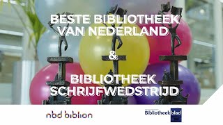 Uitreiking Beste Bibliotheek van Nederland 2022 en Bibliotheekblad Schrijfwedstrijd [upl. by Corly122]