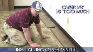 Drop amp Lock Tips amp Problems Fixed featuring a Landmark Laminate Floor [upl. by Acinna]