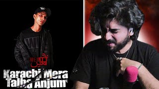 Karachi Mera  Talha Anjum Reaction  Prod by Kishore amp Jokhay   Reaction [upl. by Isied]