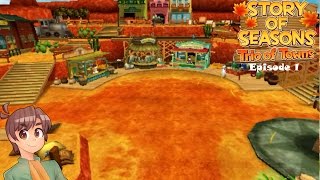 Story of Seasons Trio of Towns Gameplay Lets Play Episode 1 Hometown to WestTown [upl. by Grath108]