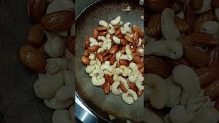 Easy dry fruit recipe Diwali timeDry roast nuts in ghee till brown Add chilli powder and salt [upl. by Harshman860]