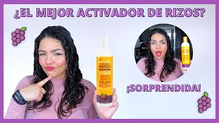 🍇¿EL MEJOR ACTIVADOR DE RIZOS DEL MUNDO  CANTÚ UVA🍇 [upl. by Secundas174]