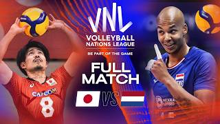 Sekita’s key playmaking 🤯🏐 Japan vs Netherlands  Full Match  Mens VNL 2023 [upl. by Aleunamme]