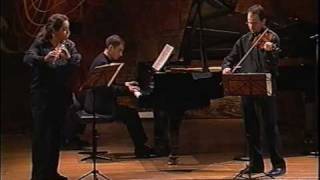 Bach Trio Sonata BWV 1038 in G major Radivo Reville Robilliard [upl. by Ennaihs951]