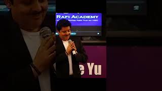 Udit Narayan shares his first experience with Mohammad Rafi [upl. by Ahsiener]