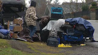 Burien homeless community on the move again after sanctioned encampment closes [upl. by Karla]