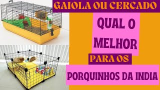 Gaiola para Porquinho da índia [upl. by Josias]