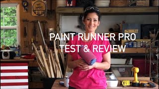 Paint Runner Pro Roller Review and Demonstration IS IT ANY GOOD My honest opinion [upl. by Osner364]