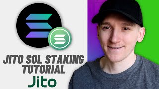 JitoSOL Tutorial How to Stake SOL with Jito [upl. by Lipman195]