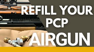 How to refill a PCP airgun [upl. by Dianemarie]