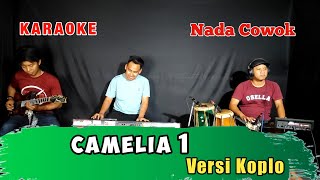 CAMELIA 1 KARAOKE NADA COWOKPRIA VERSI KOPLO VIRAL TIKTOK [upl. by Toiboid272]