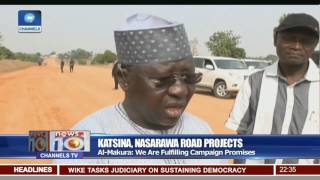 Govs AlMakura Masaari Inspect Ongoing Works [upl. by Butler354]