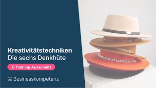 Kreativitätstechniken Teil 4 Die 6 Denkhüte [upl. by Nwahser]