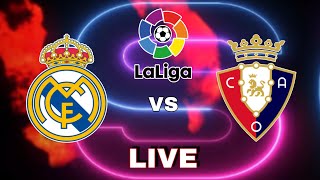 REAL MADRID VS OSASUNA  LaLiga 2425  Video Game Simulation [upl. by Nirol561]