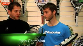 Babolat Pure Drive amp Pure Drive Plus Tennis Racket Review from Stringers World [upl. by Annovaj223]