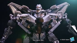 Transformers Movie Masterpiece Starscream  Stop Motion Video  Transformers Official [upl. by Pieter212]