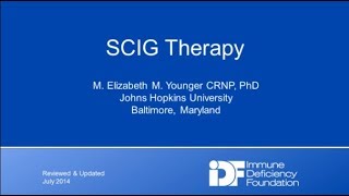 SCIG Therapy [upl. by Can]