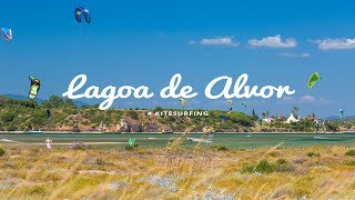 Lagoa de Alvor Kitereisen – Kitesurfen an der Algarve in Portugal by kitereisentv [upl. by Taft996]