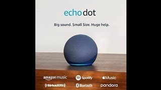 Amazon Alexa Smart Speaker  Echo Dot 🔮⏳🎵 [upl. by Yleek917]