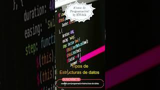 ⚡ Tipos de estructuras de datos  Curso de Programación Desde Cero 2024 [upl. by Elsey]