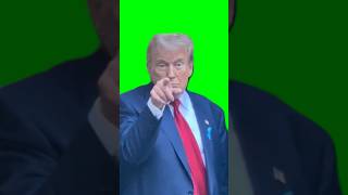 Donald Trump Point Green Screen Template Video  The Point [upl. by Enidaj582]