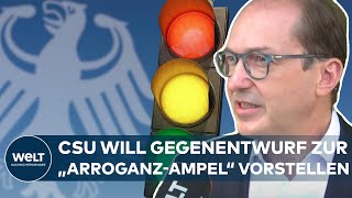 CSUKLAUSUR quotDer Gegenentwurf zur ArroganzAmpel ist unsere RespektsAgendaquot – Alexander Dobrindt [upl. by Lynden254]