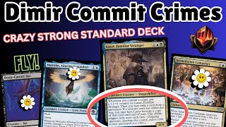 DIMIR Control  Committing Crimes   Lazav WINS  Standard Bo1  MTG Arena Deck [upl. by Holsworth]