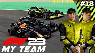 GRID PENALTIES  A PUNTURE FOR LEAD CAR  F1 23 My Team Career Mode  Episode 17 [upl. by Hoem]