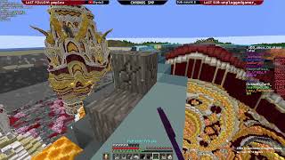 Building The Biggest Decoration In Survival Minecraft  24th of October 2024 [upl. by Ylecic]