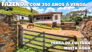 FAZENDA COM CASARÃO DE 350 ANOS A VENDA [upl. by Strohl]