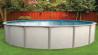 How to Install a Round Above Ground Pool [upl. by Schaumberger92]