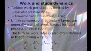 Mod01 Lec20 Axial Flow Turbines Turbine Blade 2D Cascade Analysis [upl. by Fogg738]