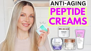 5 PEPTIDE CREAMS THAT ACTUALLY WORK ANTIAGING OVER 30 [upl. by Limbert]