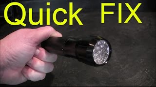 how to change flashlight battery [upl. by Otrebla]