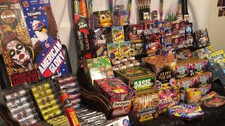 RED APPLE FIREWORKS 🍎 2023 STASH VIDEO 4K 60FPS [upl. by Hahseram]