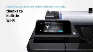 Design Supply HP Designjet T520 Large Format Printer  Ideal for CAD  HP ePrinter [upl. by Selyn]