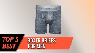 Top 5 Best Boxer Briefs for Men Review in 2023 [upl. by Kanter]